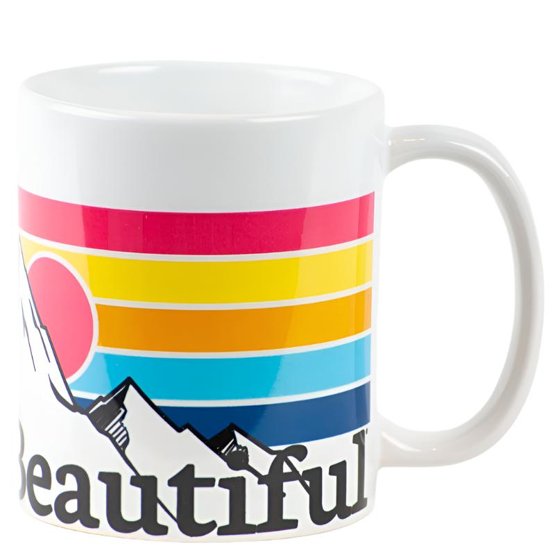 The Rocky Mountain Sunrise Mug by America The Beautiful™