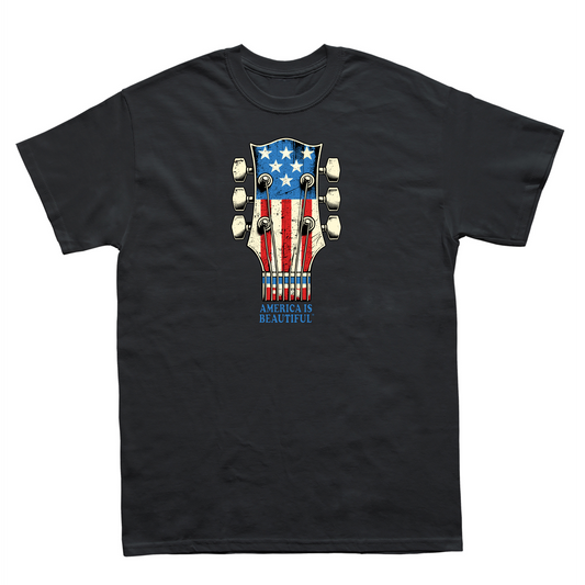 Headstock Patriot American Flag Graphic Tee from America The Beautiful®