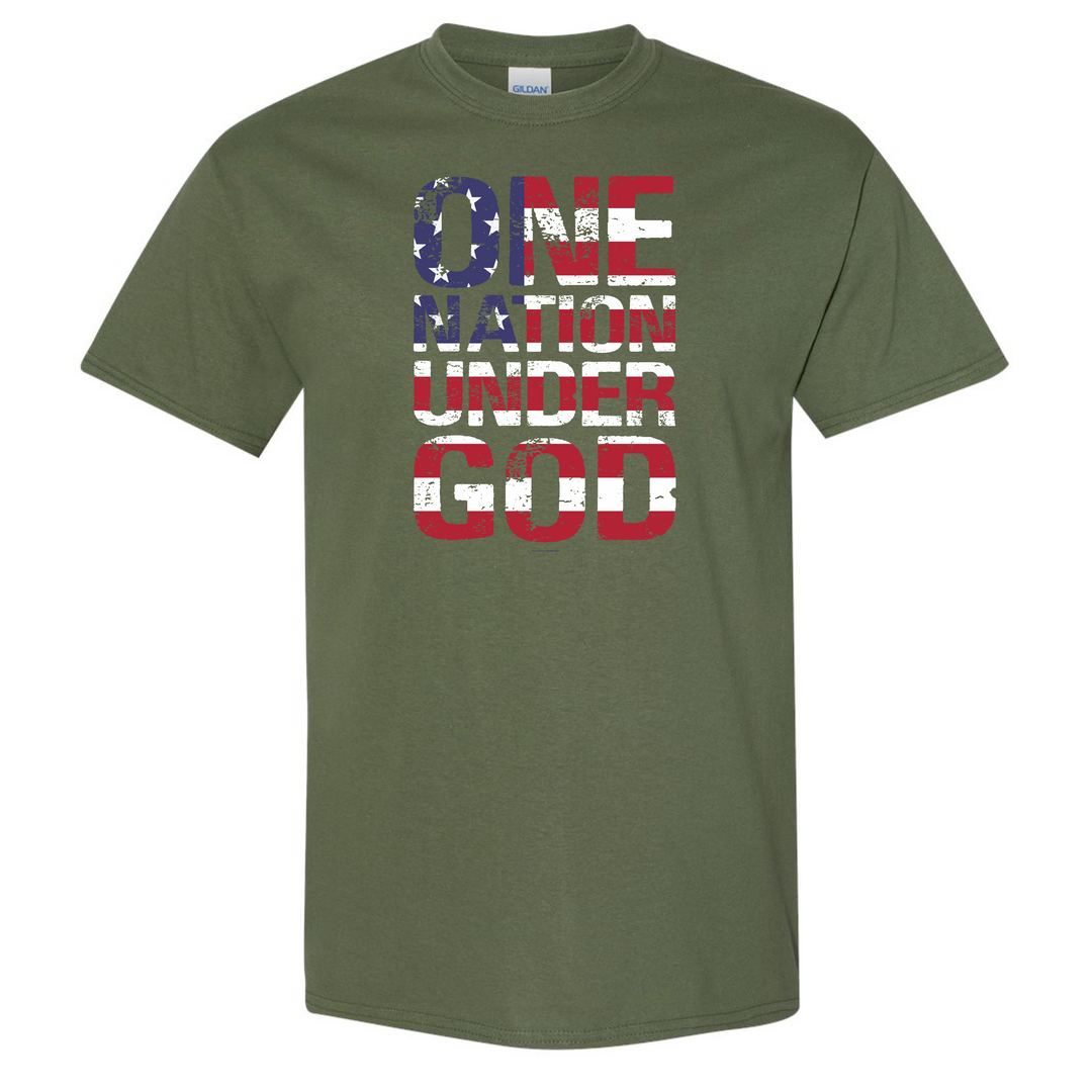 One Nation Under God Message Tee 1.0 from America The Beautiful®