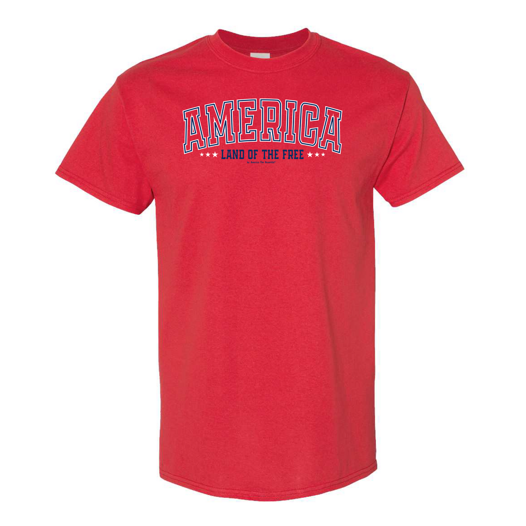 America - Land of The Free Message Tee 2.0 from America The Beautiful®
