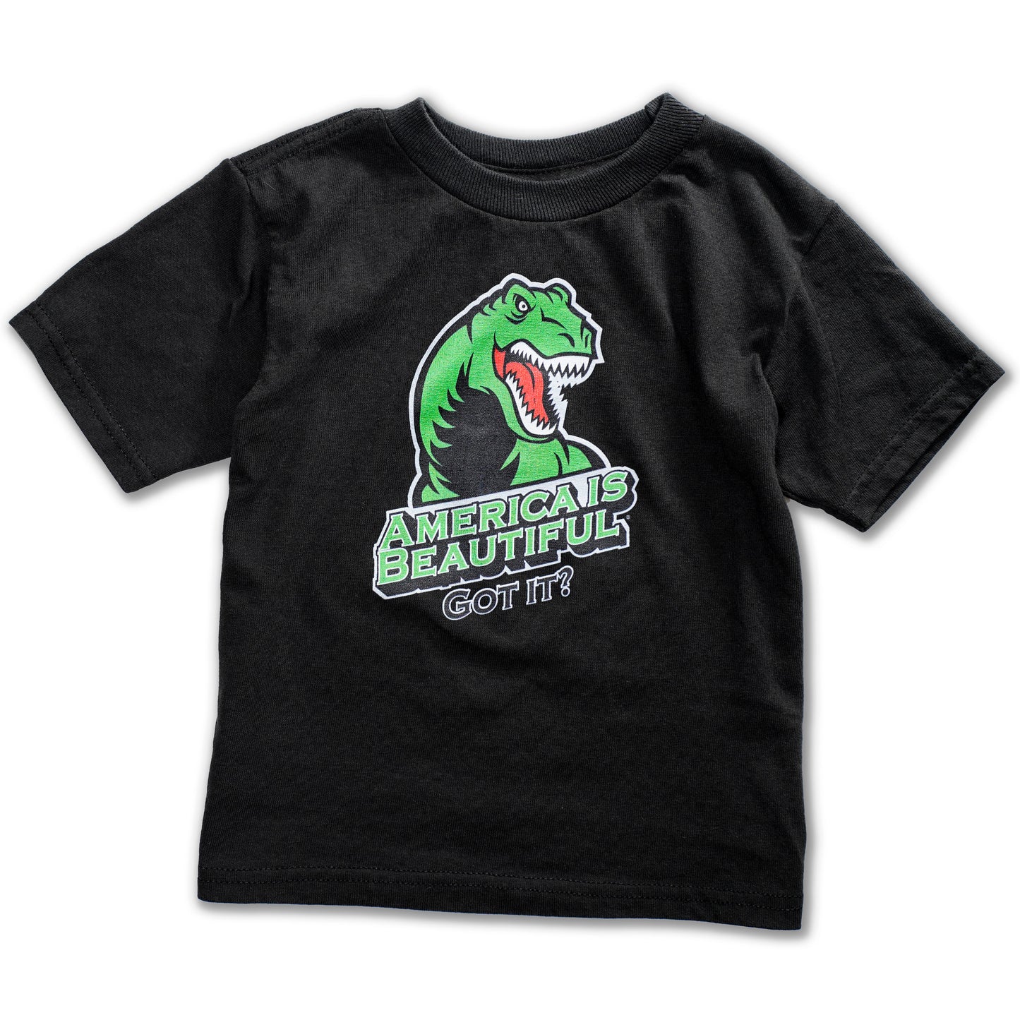 America Is Beautiful Got-it? Toddler’s T-Rex Tee