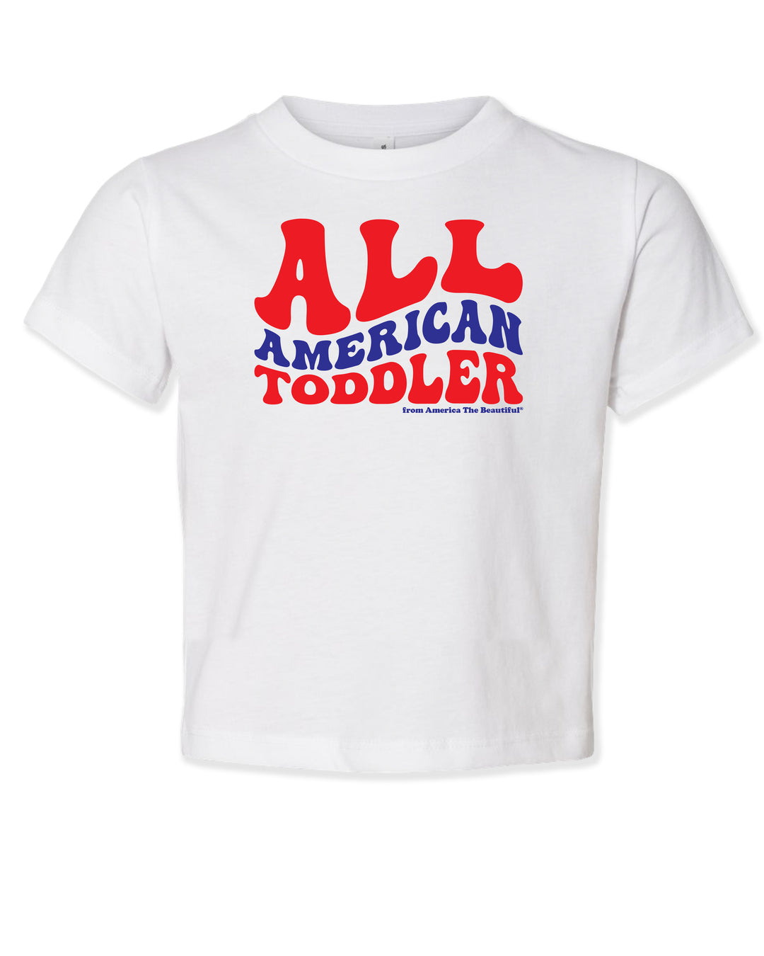 All American Girl Toddler Tee from America The Beautiful®