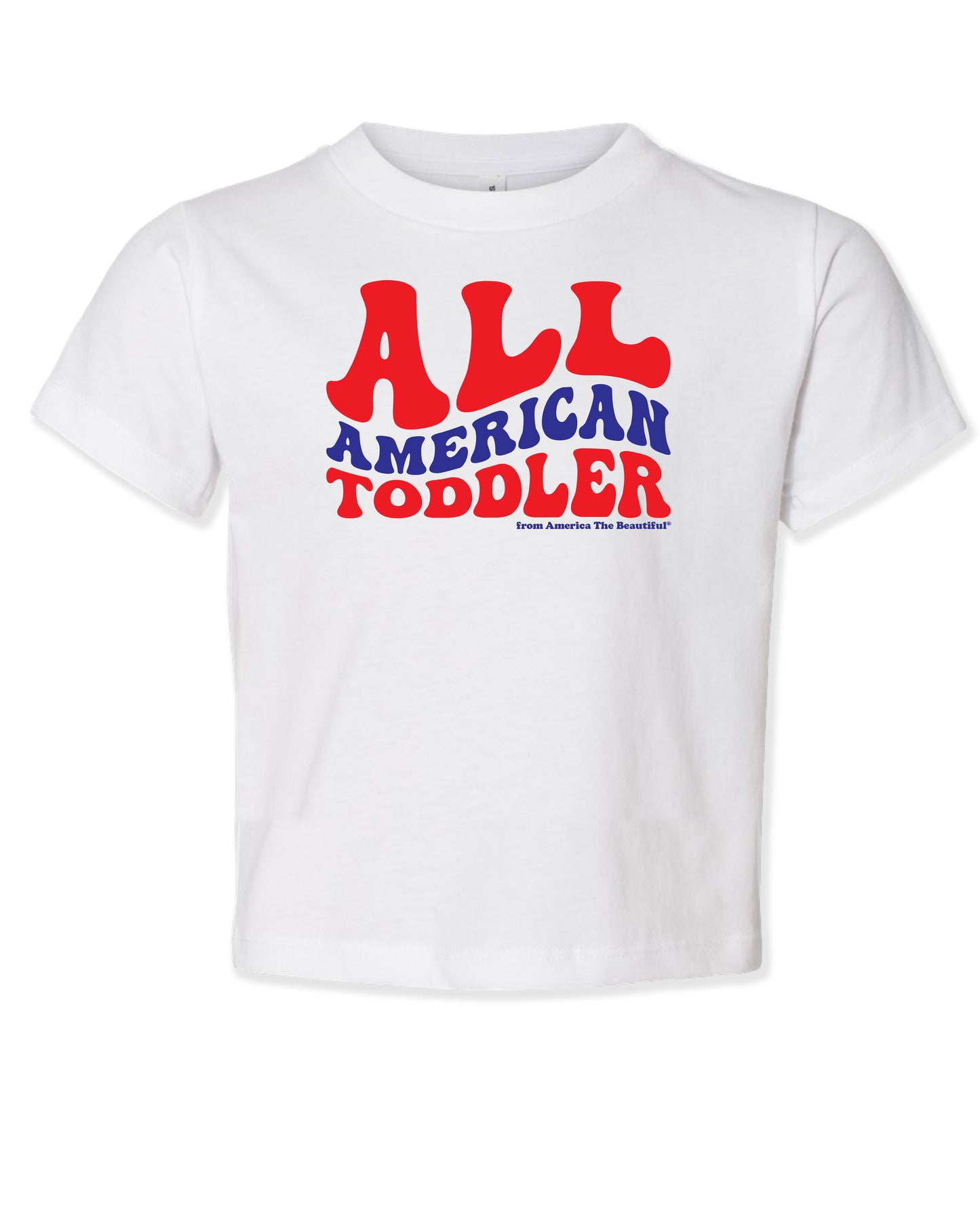 All American Girl Toddler Tee from America The Beautiful®