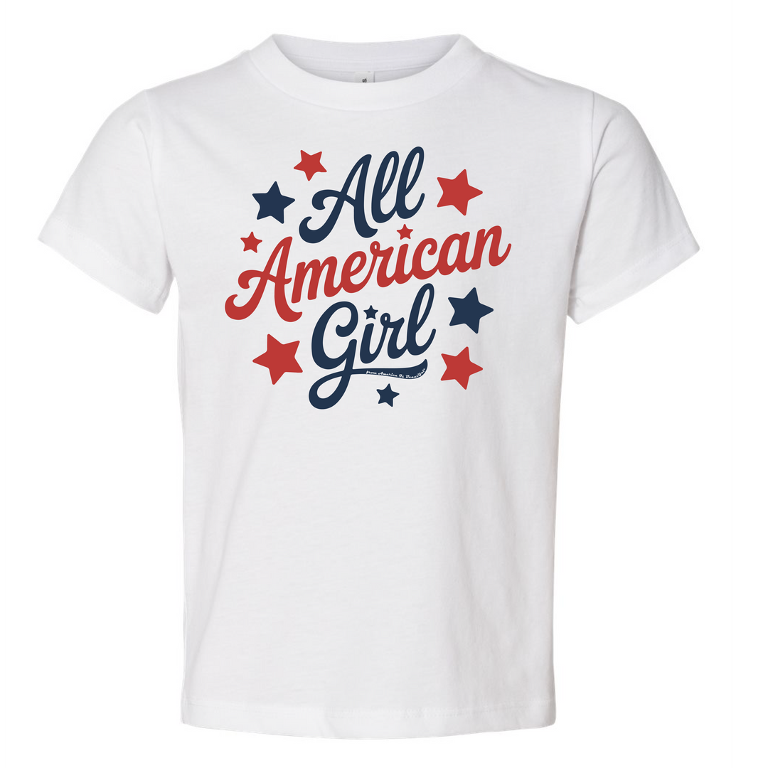 All American Girl Message Tee 1