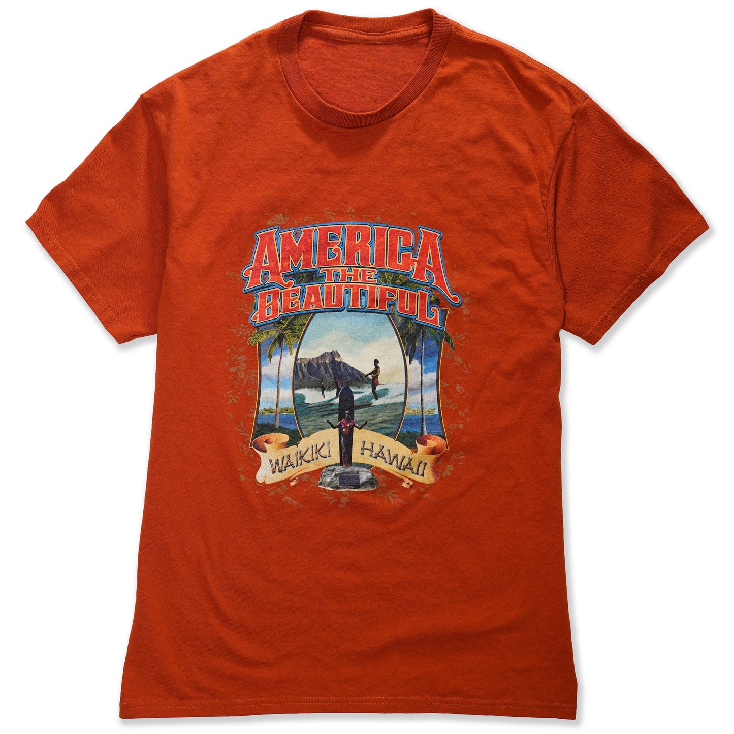 Hawaii Surfer Icon Graphic Women T-Shirt