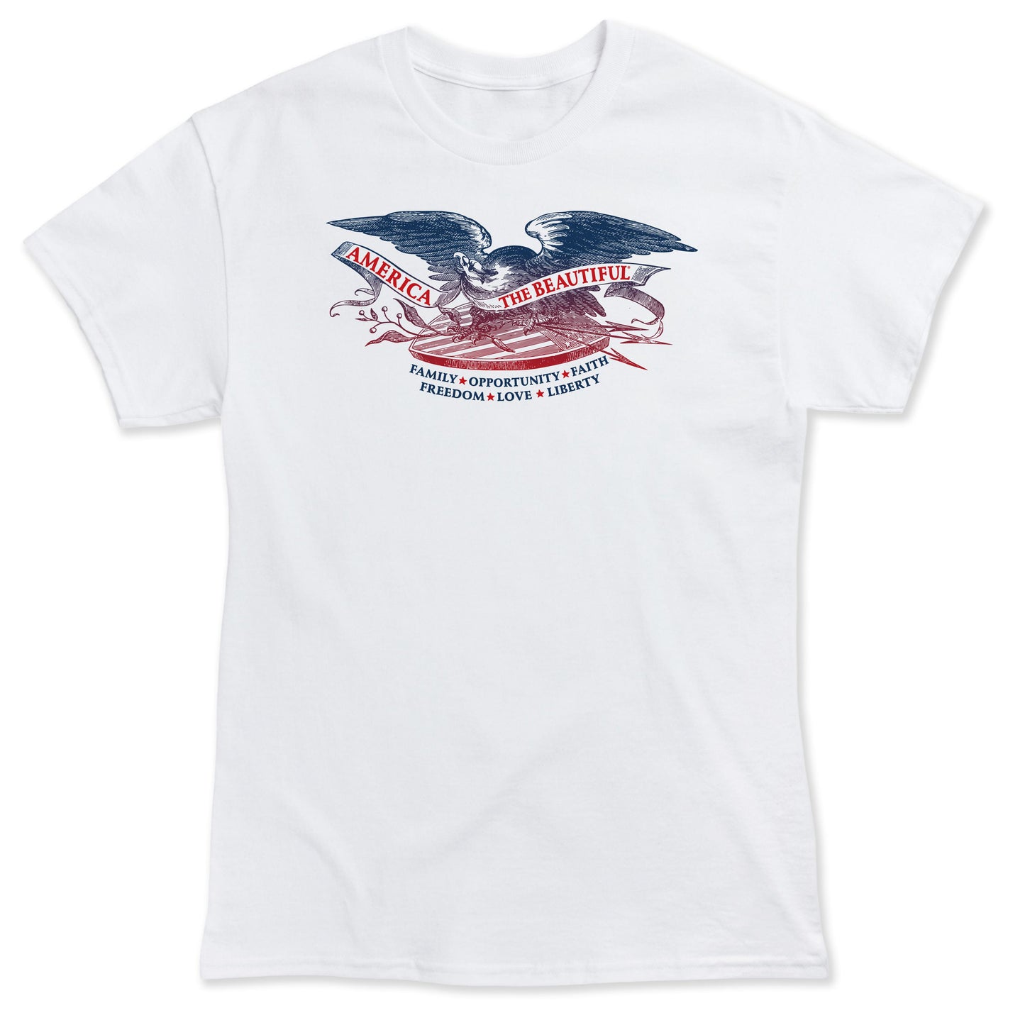 American Virtues Mens Graphic T-shirt By America The Beautiful®