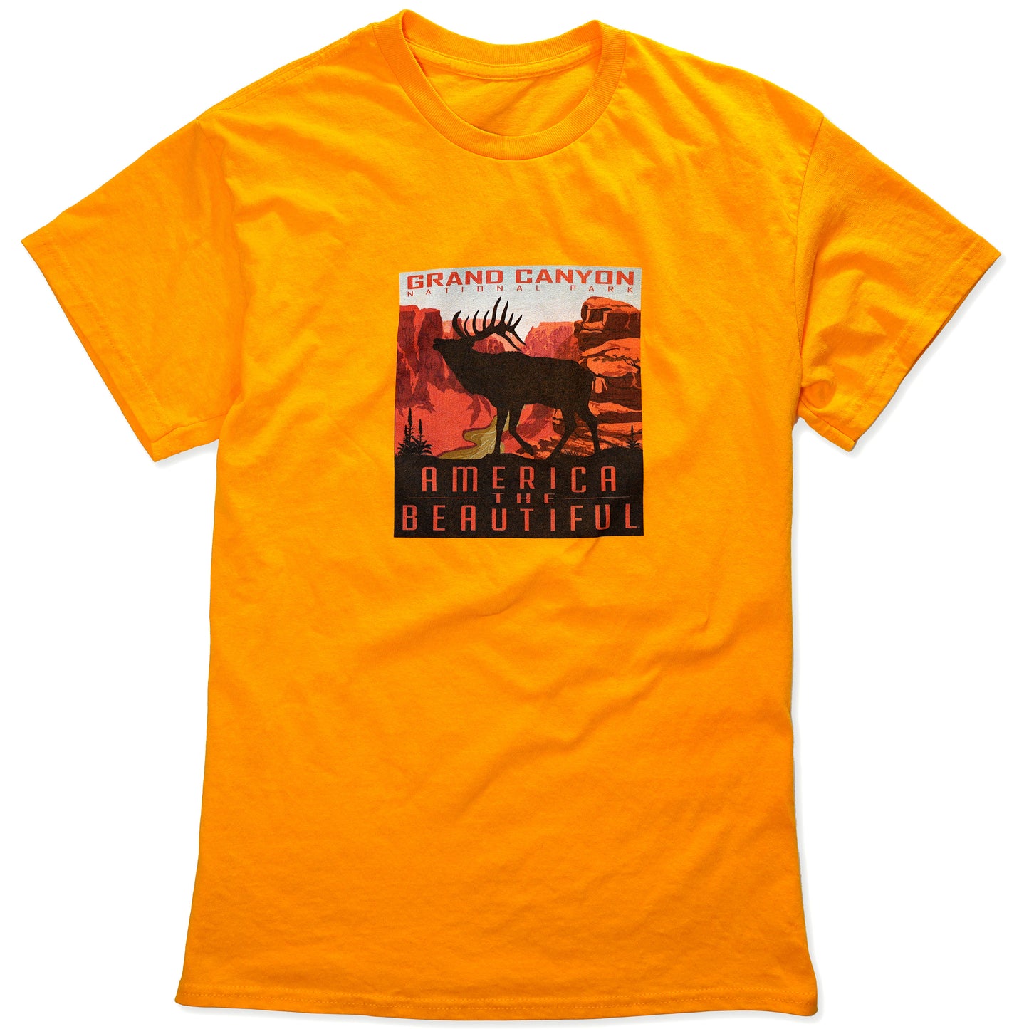 America The Beautiful® Grand Canyon National Park Mighty Elk Womens Graphic Tee