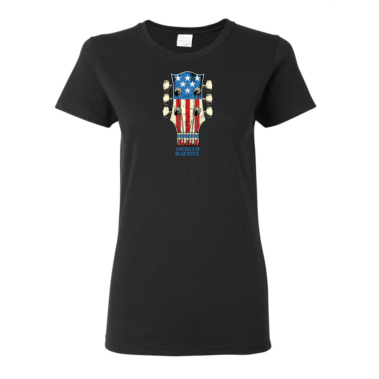 Headstock Patriot American Flag Graphic Tee from America The Beautiful®