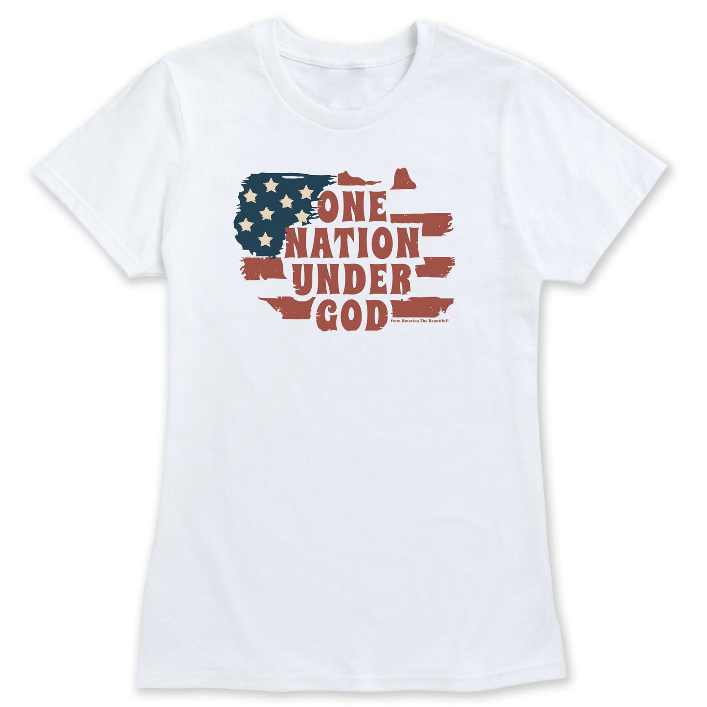 One Nation Under God Message Tee 2 from America The Beautiful®