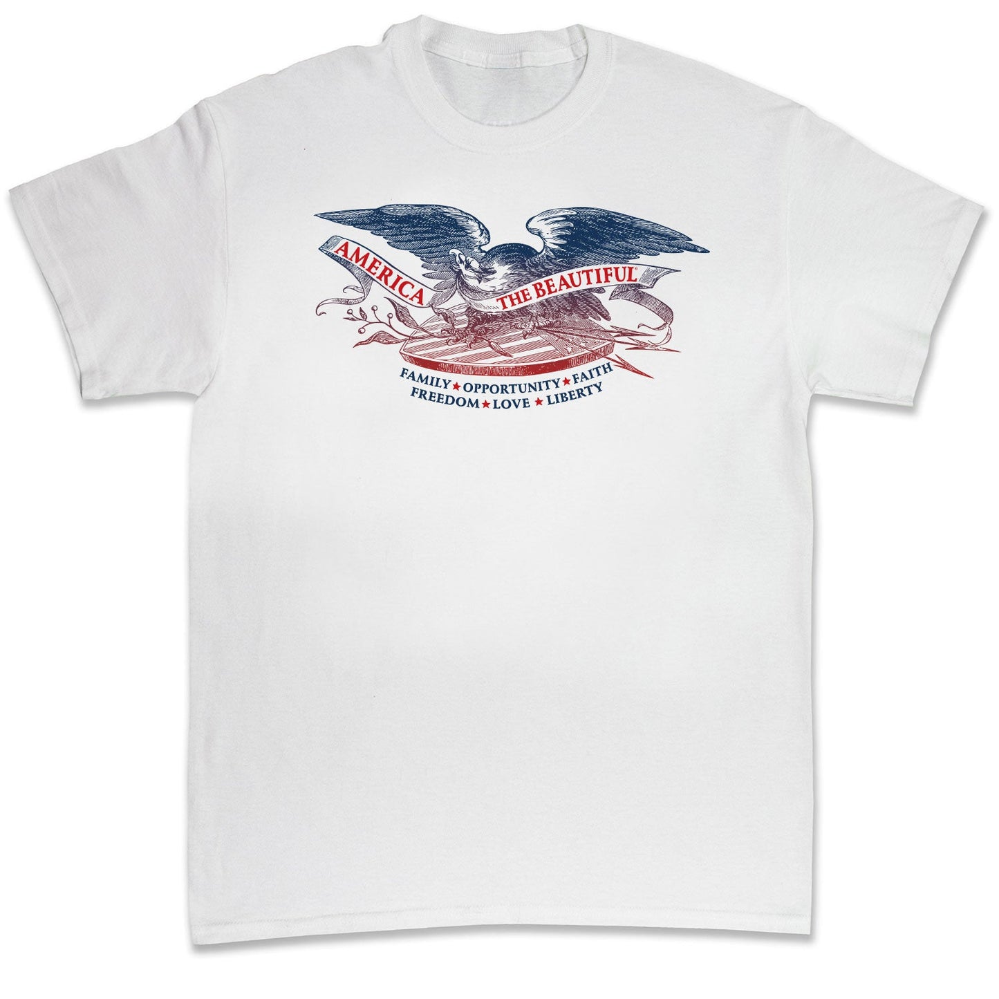 American Virtues Mens Graphic T-shirt By America The Beautiful®