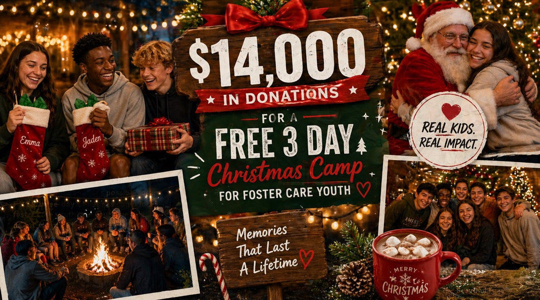 How Patriotic Apparel Sent Foster Kids to a Free 3-Day Christmas Camp