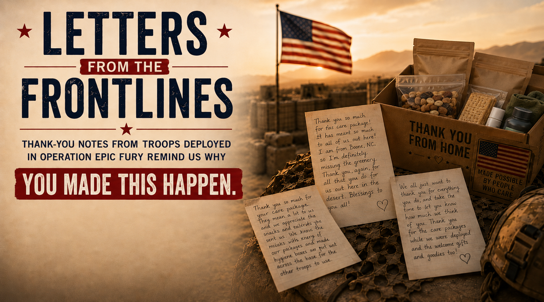 Letters from the Frontlines: Thank-You Notes from Operation Epic Fury