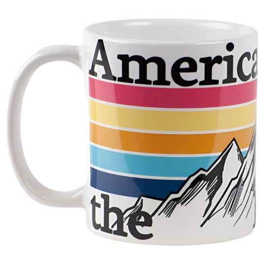 The Rocky Mountain Sunrise Mug by America The Beautiful™