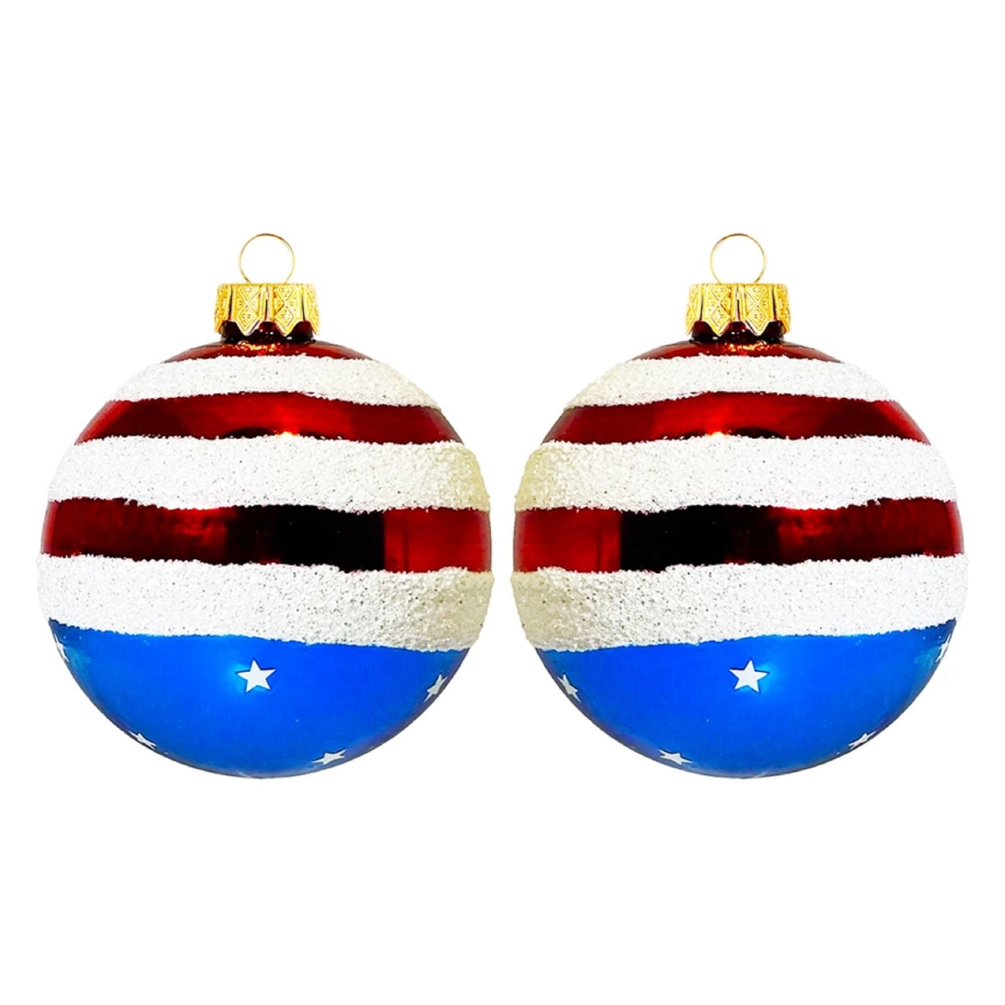 Glass Christmas Tree Ornament Set from America The Beautiful™