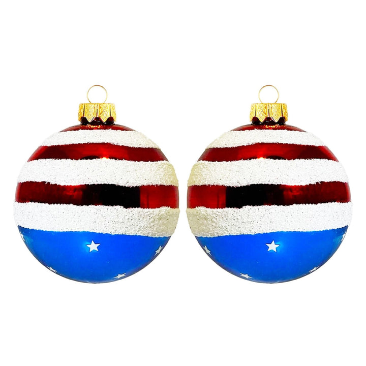 Glass Christmas Tree Ornament Set from America The Beautiful™