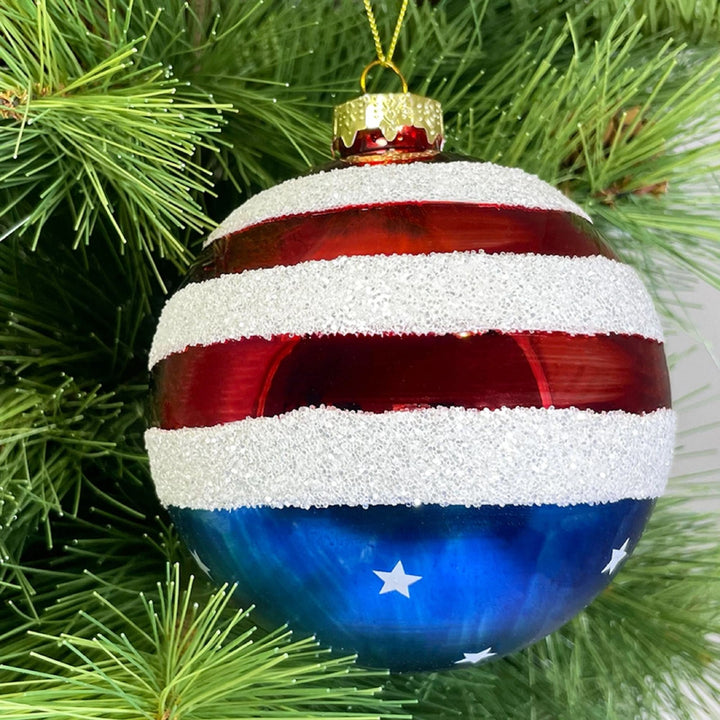 Glass Christmas Tree Ornament Set from America The Beautiful™