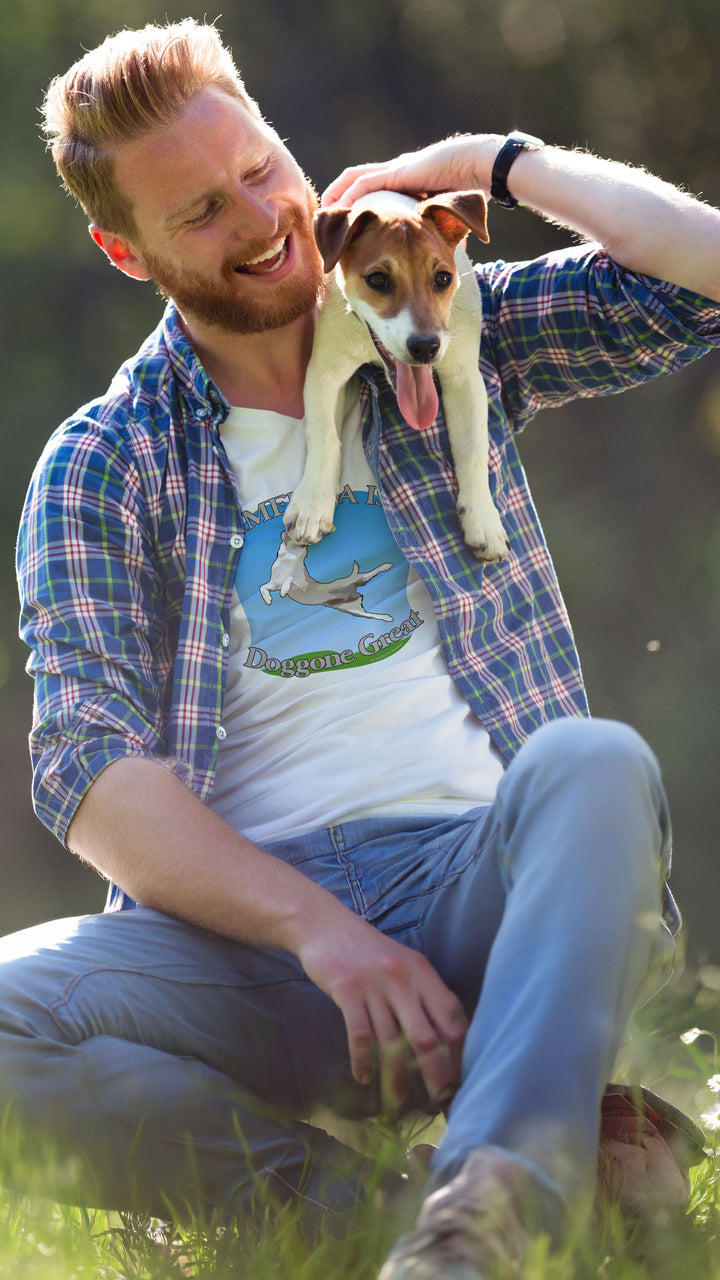 Man wearing an America is beautiful &