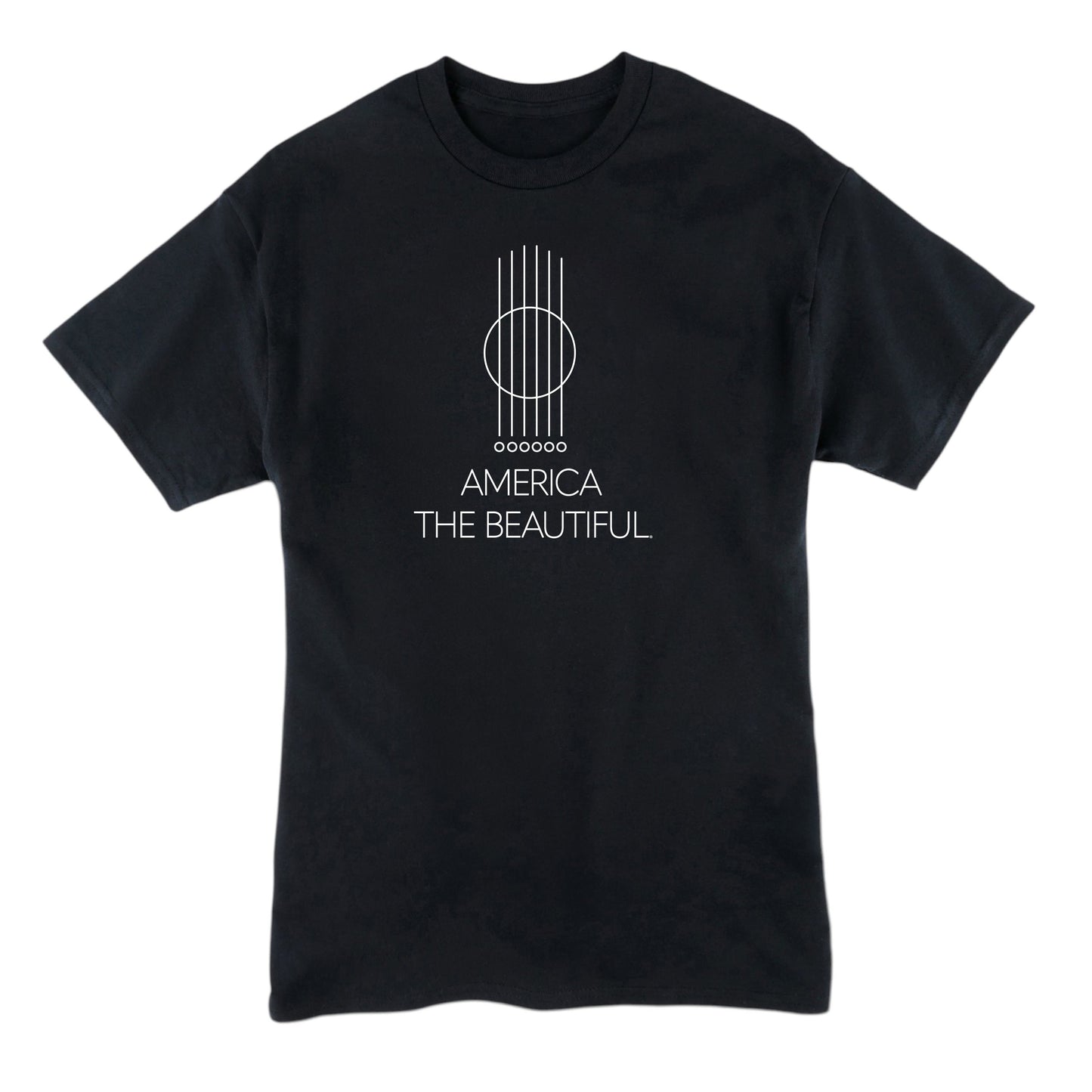 Clean Strings Guitar Graphic Mens Tee by America The Beautiful®