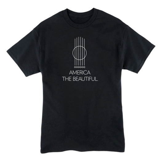 Clean Strings Guitar Graphic Mens Tee by America The Beautiful®
