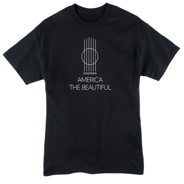 Clean Strings Guitar Graphic Mens Tee by America The Beautiful®