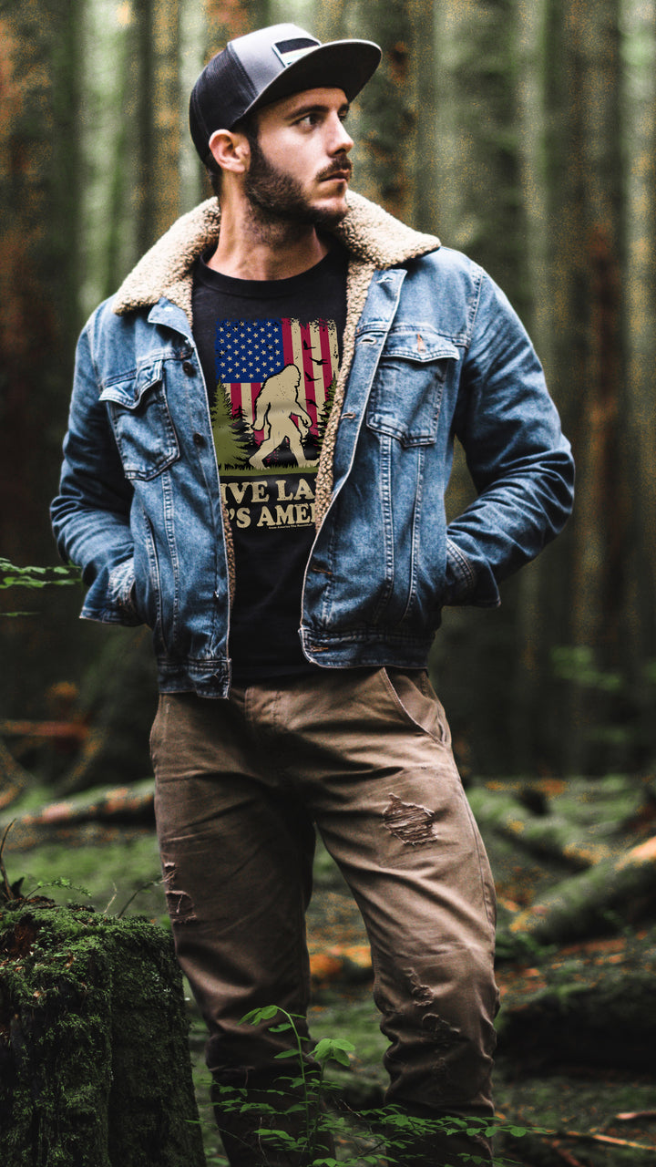 Bigfoot Message Tee 1.0 from America The Beautiful® - M