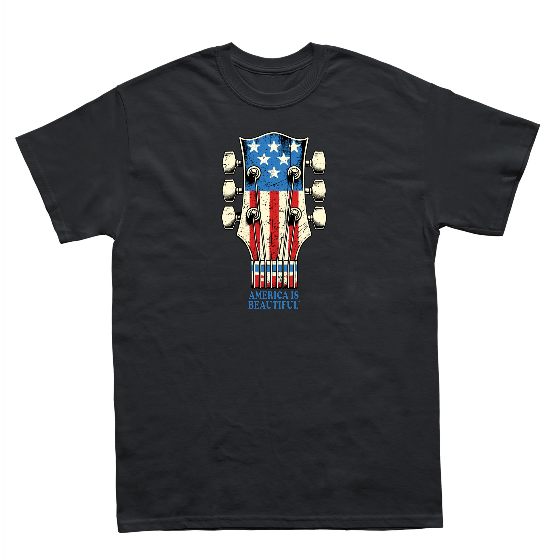 Headstock Patriot American Flag Graphic Tee from America The Beautiful®