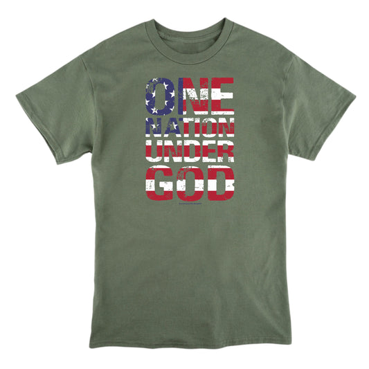 One Nation Under God Message Tee 1.0 from America The Beautiful®
