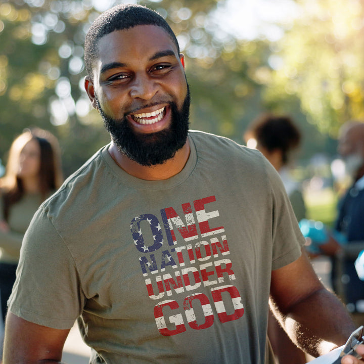 One Nation Under God Message Tee 1.0 from America The Beautiful®