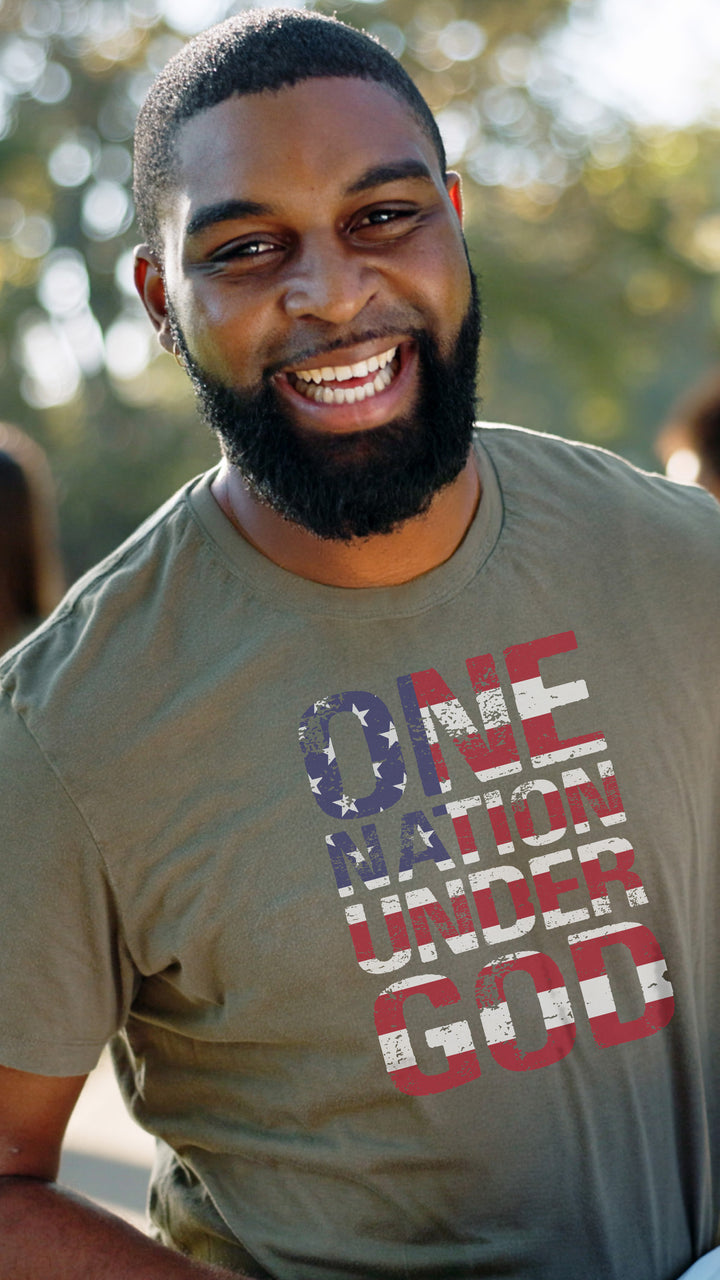 One Nation Under God Message Tee 1.0 from America The Beautiful®