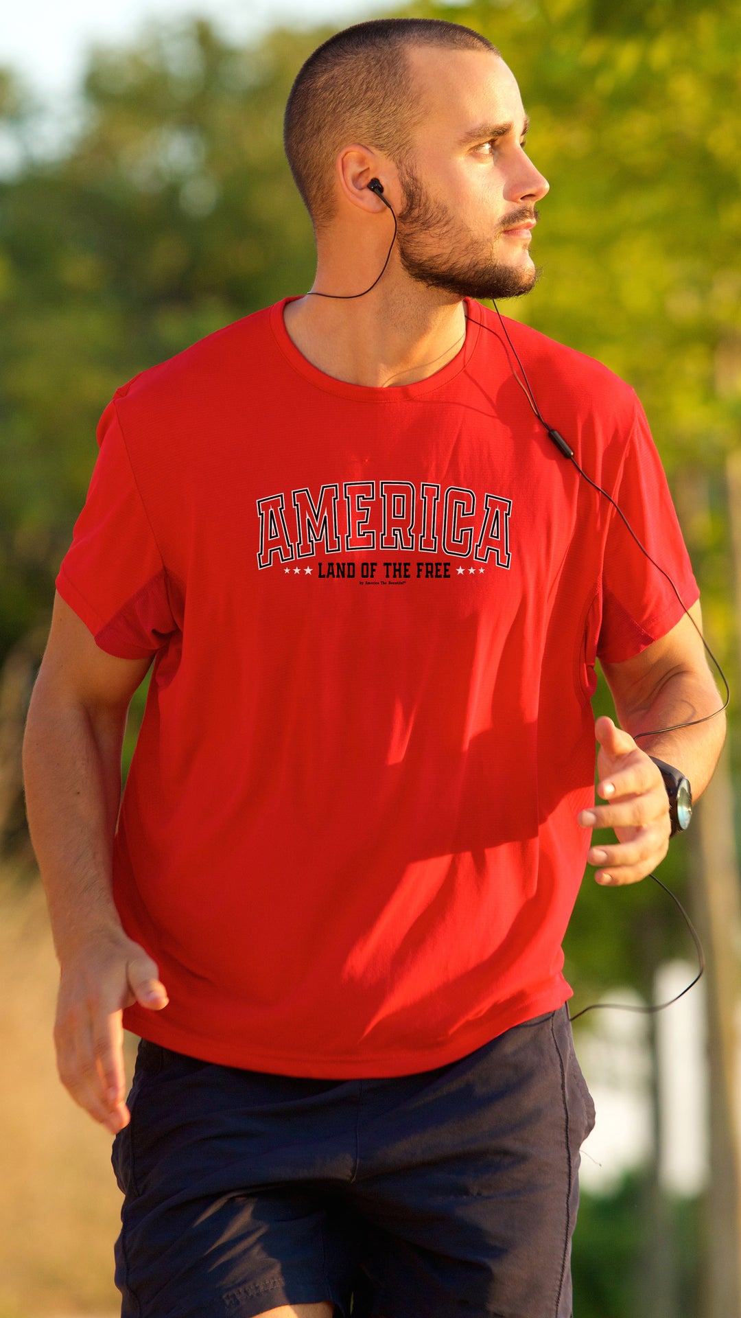 America - Land of The Free Message Tee 2.0 from America The Beautiful® - M