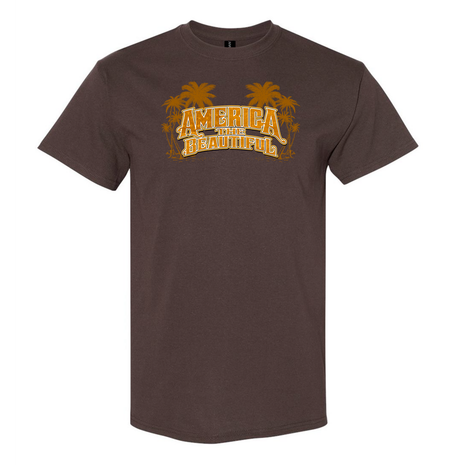 America The Beautiful® Beach and Palm Trees Graphic Tee