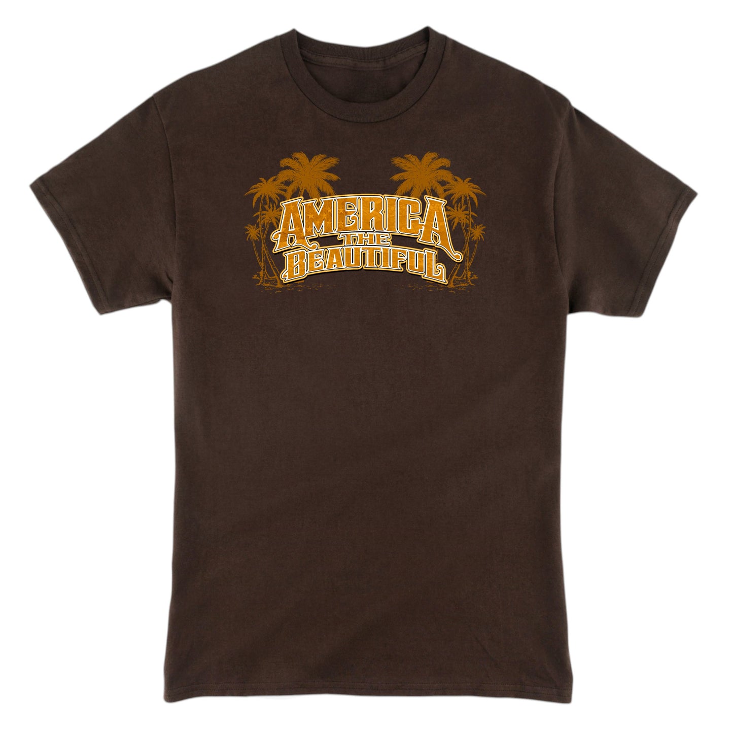 America The Beautiful® Beach and Palm Trees Graphic Tee