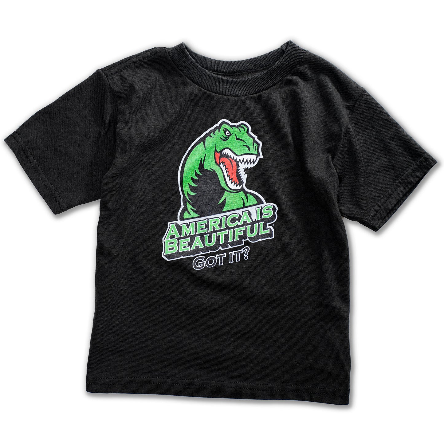 America Is Beautiful Got-it? Toddler’s  T-Rex Tee