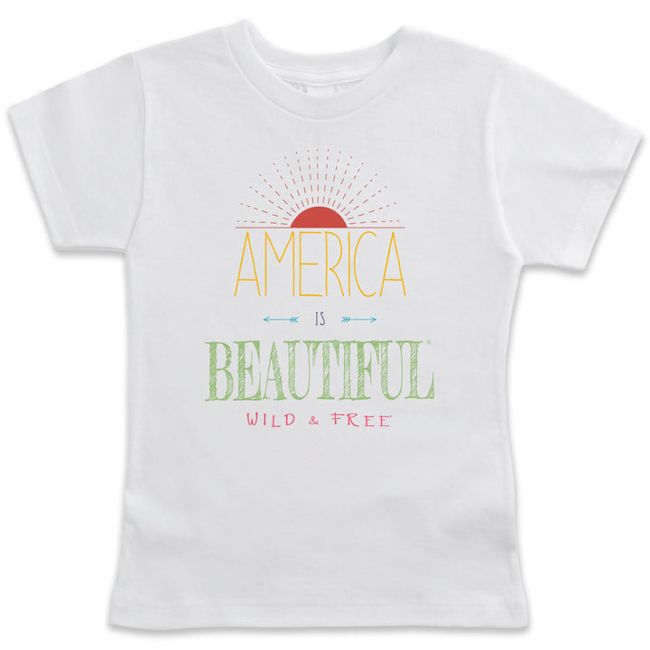 Wild & Free® Sunrise Toddler’s Graphic T-shirt by America Is Beautiful®