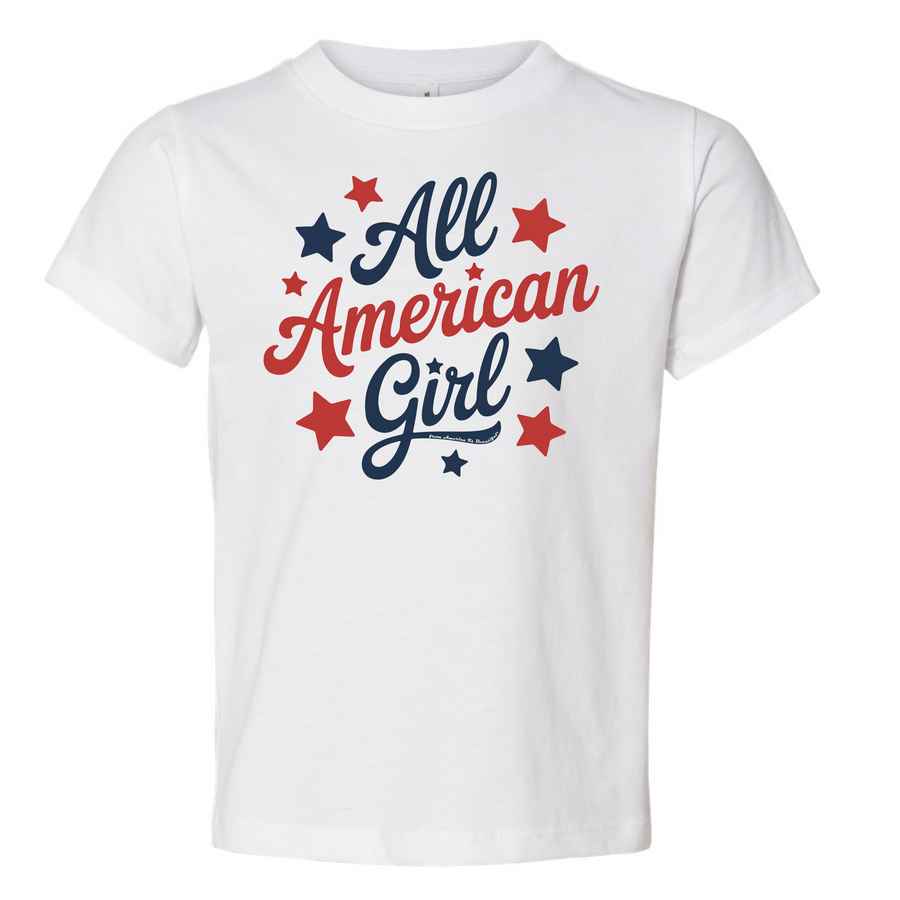 All American Girl Message Tee 1 - 2T