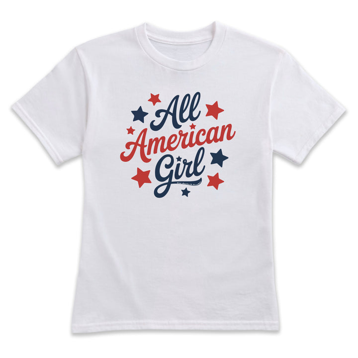 All American Girl Message Tee 1.0 Youth from America The Beautiful®