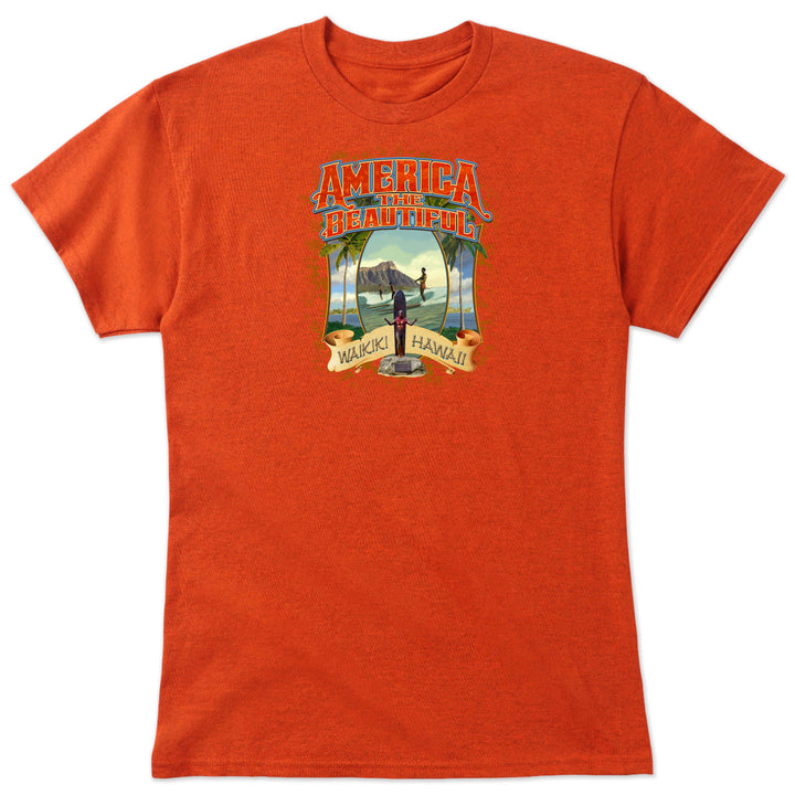 Hawaii Icon Mens Graphic Tee by America The Beautiful®