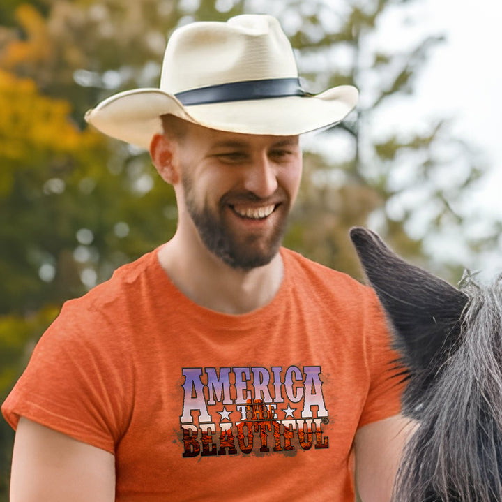America The Beautiful® Good Day At Red Rock American West Mens Graphic Tee