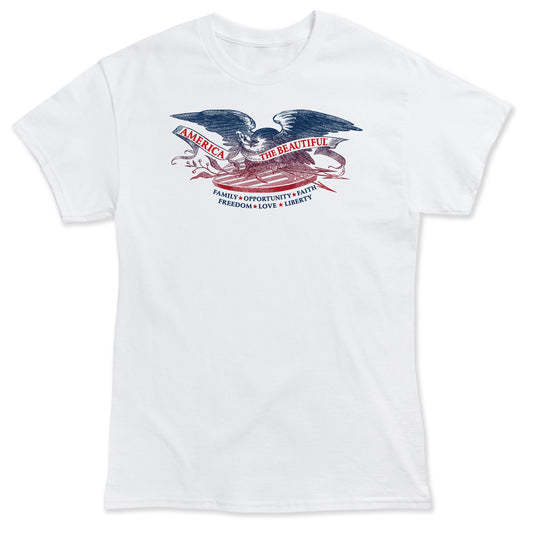American Virtues Mens Graphic T-shirt By America The Beautiful®