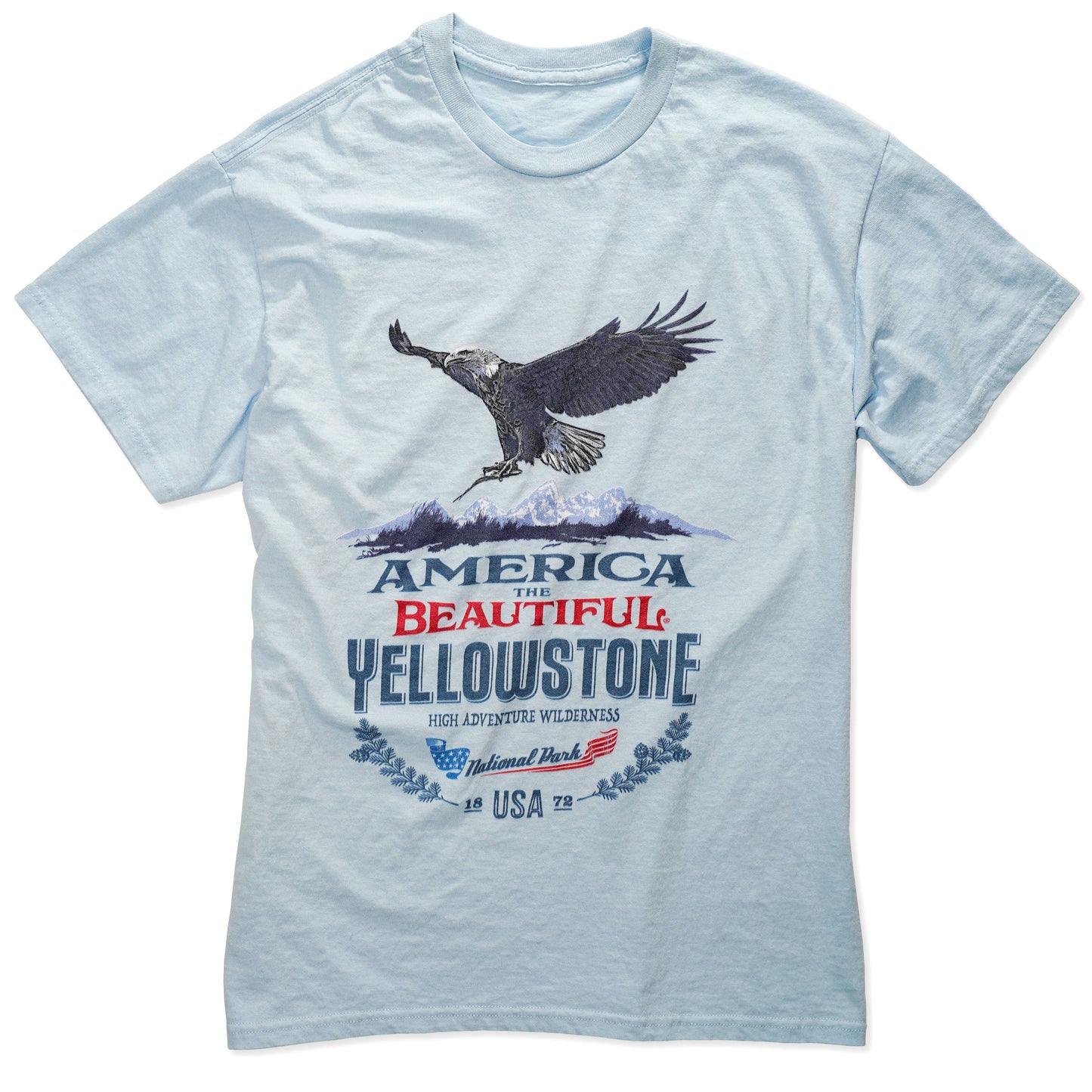 Yellowstone Soaring Bald Eagle T-Shirt