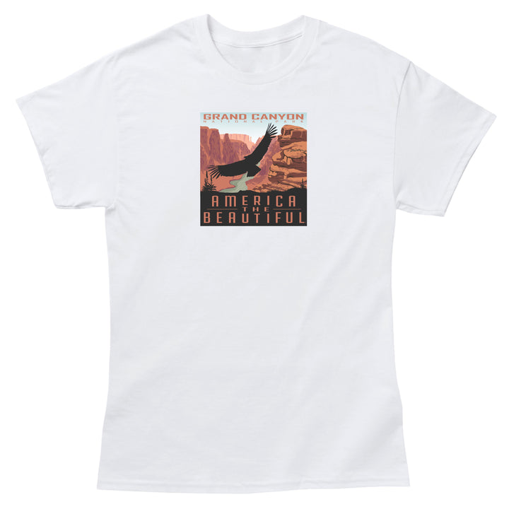 America The Beautiful® Grand Canyon National Park Soaring Condor Mens Graphic Tee