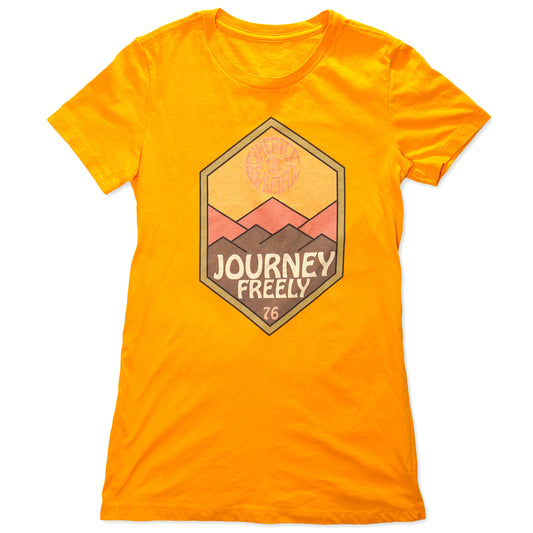 Journey Freely Sunrise Women T-Shirt