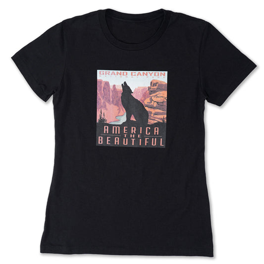 Grand Canyon National Park Coyote Women T-Shirt