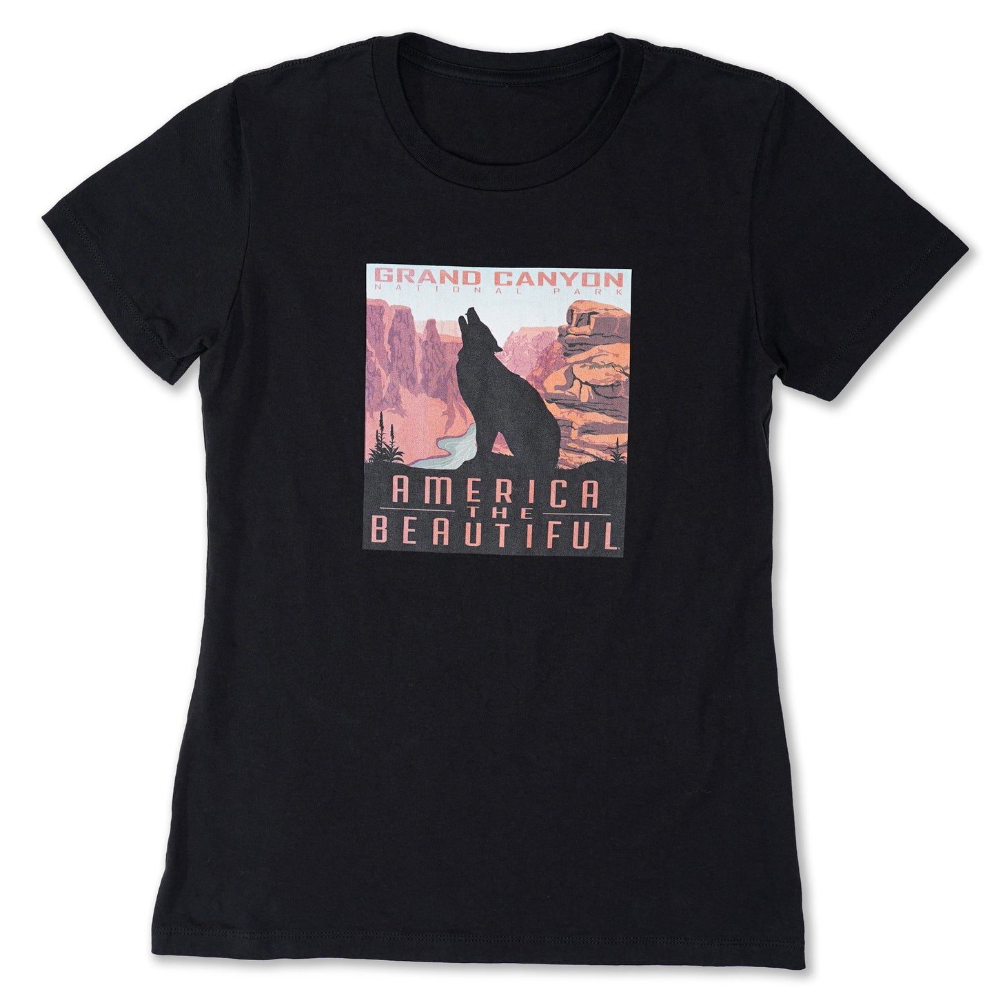 Grand Canyon National Park Coyote Women T-Shirt