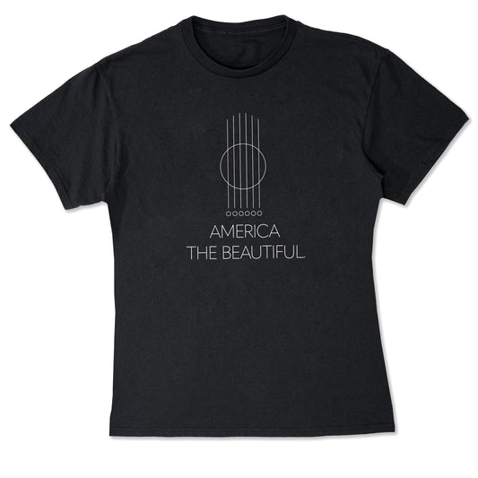 Clean Strings Guitar Graphic Mens Tee by America The Beautiful®