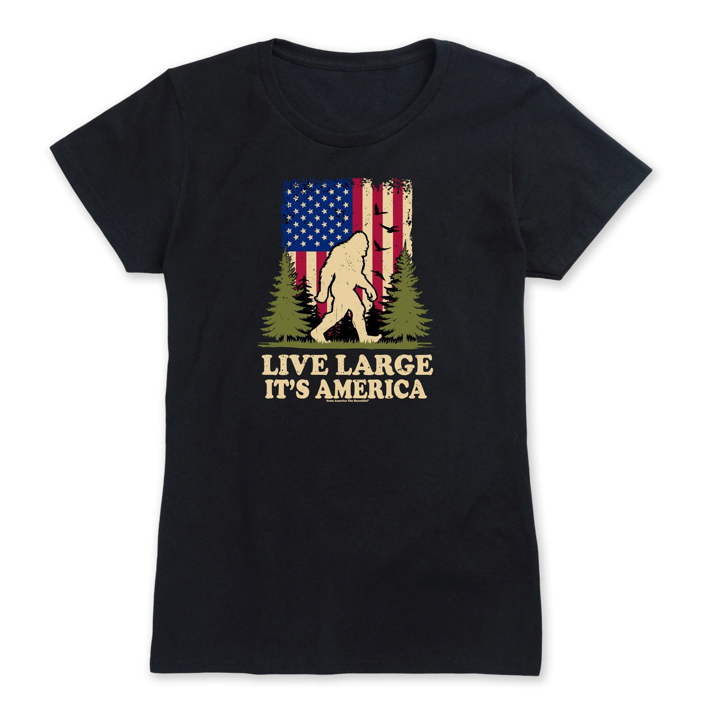 Bigfoot Message Tee 1 from America The Beautiful®