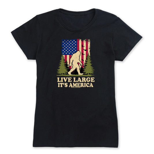 Bigfoot Message Tee 1 from America The Beautiful®