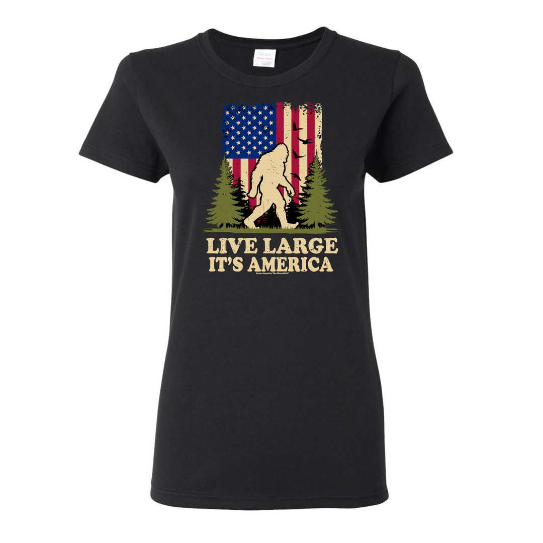 Bigfoot Message Tee 1 from America The Beautiful®