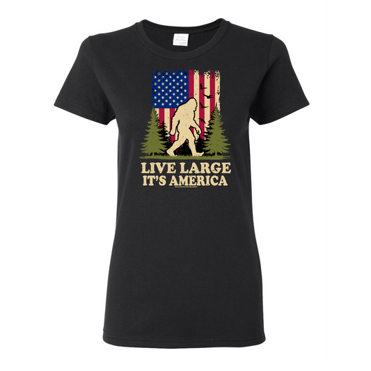 Bigfoot Message Tee 1 from America The Beautiful®