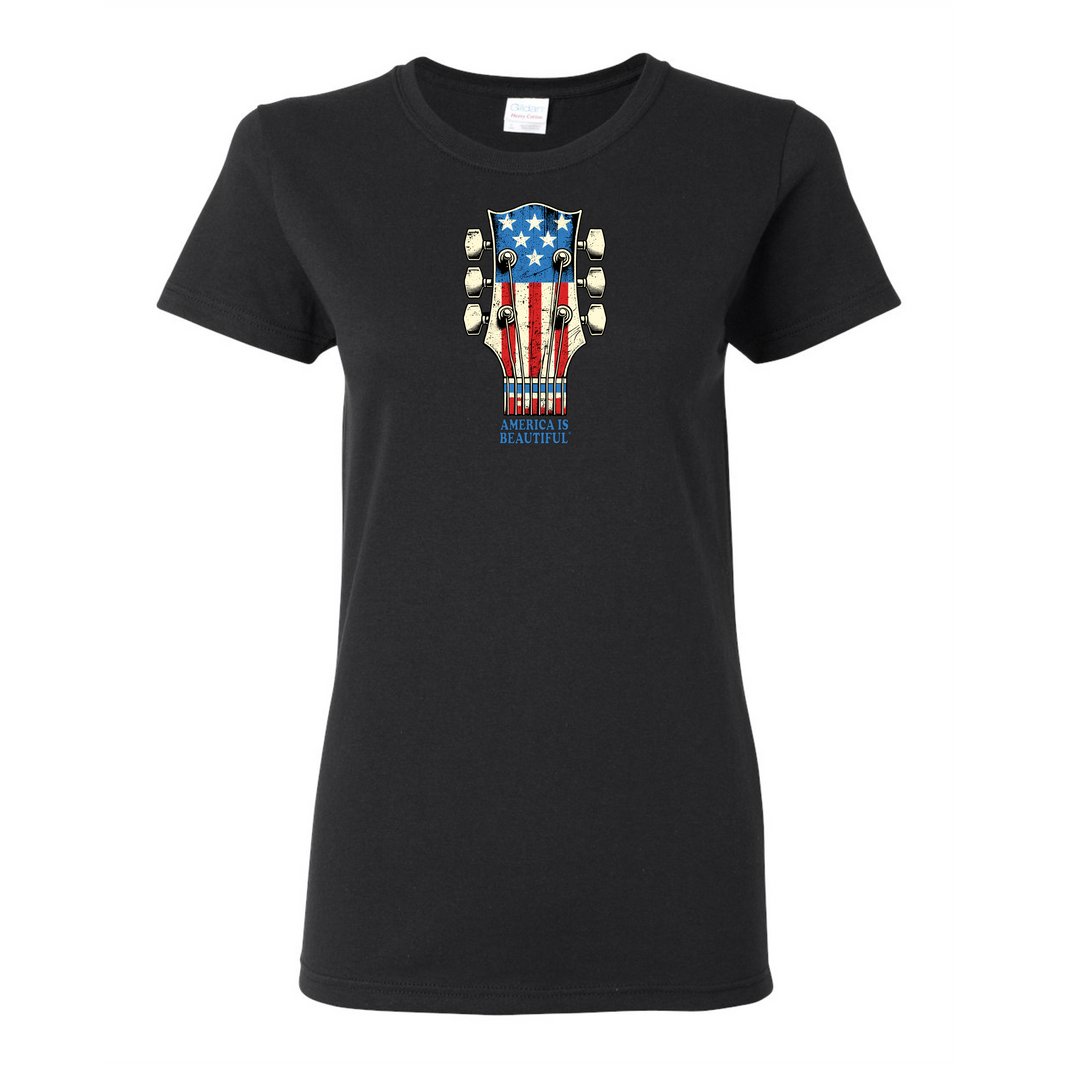 Headstock Patriot American Flag Graphic Tee from America The Beautiful®